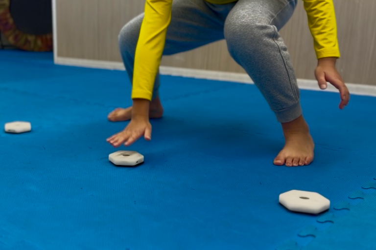 ビジョントレーニングの様子